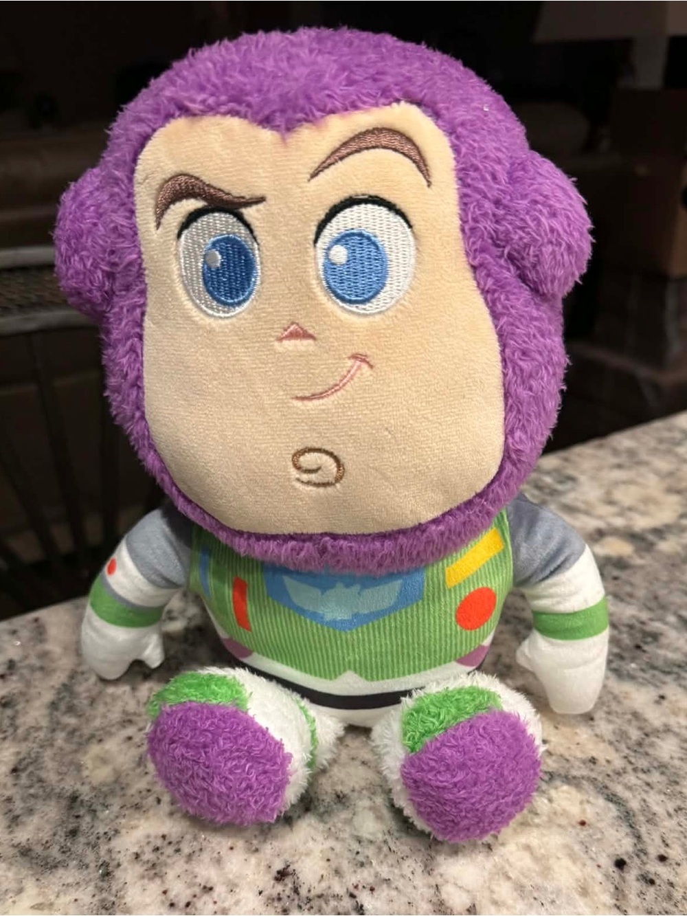 Disney Purple and Green Buzz Lightyear Plush Toy Story Buzz Lightyear Cuteeze